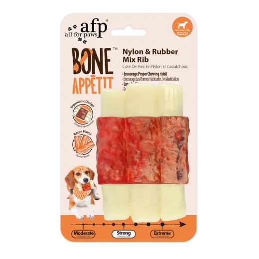 AFP Bone Appetit Nylon amp Rubber Mix Rib Bacon Flavor In