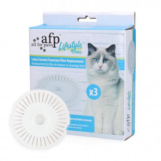 AFP Lifestyle4Pets Ceramic fountain filter3pcsbox