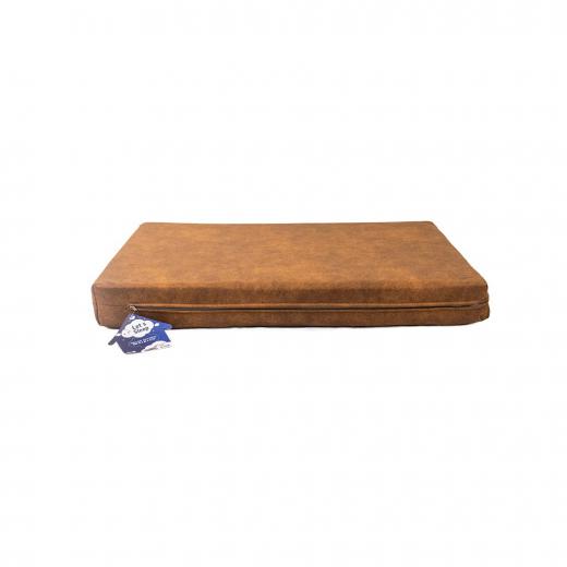 Let039s Sleep Mellow Mattress Orthopädisches Bett M Cognac