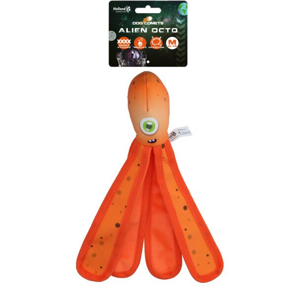 Dog Comets Alien Octo Orange M