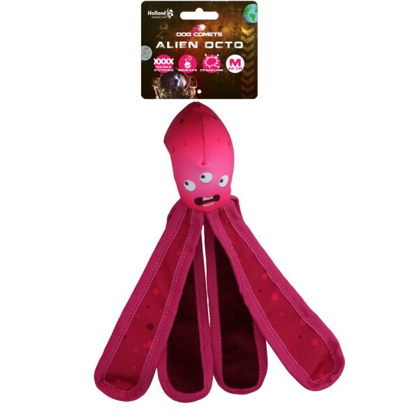 Dog Comets Alien Octo Pink M