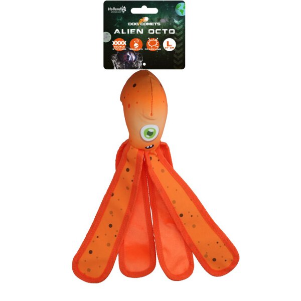 Dog Comets Alien Octo Orange L