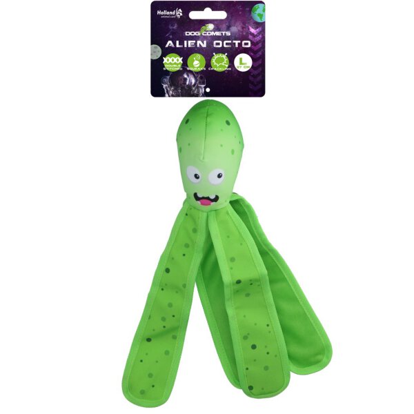 Dog Comets Alien Octo Green L