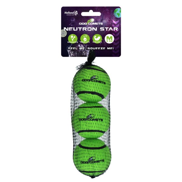 Dog comets Neutron Star Green 3pc with Squeaker