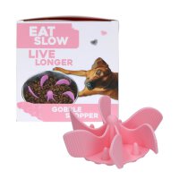 Eat Slow Live Longer Gobble Stopper M Pink