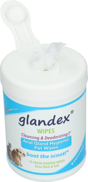 Glandex Wipes 75