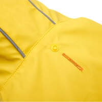 Gooeez Reflective Hooded Raincoat 2XS YellowGrey