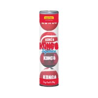 KONG Signature Balls 4pk Assorted Sm