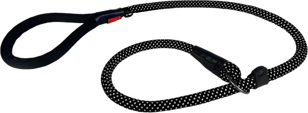 KONG Rope slip leash  One Size Black