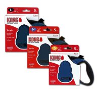 KONG Retractable Leash Terrain Blue L 5m50kg