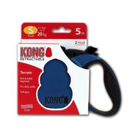 KONG Retractable Leash Terrain Blue S 5m20kg