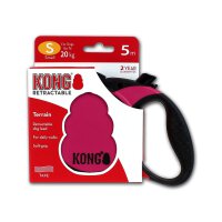 KONG Retractable Leash Terrain Pink S 5m20kg