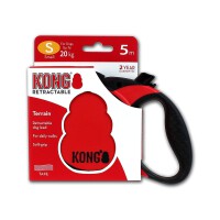 KONG Retractable Leash Terrain Red S 5m20kg