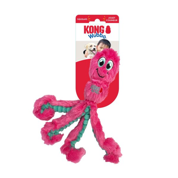 KONG WubbaOctopus Assorted Sm