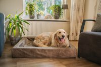 Let039s Sleep Comfy Cushion Hundekorb M Anthrazit