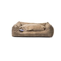 Let039s Sleep Sweet Dreams Hundekorb Mit Kissen XL Taupe