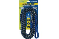 Triple Safe 6ft Leash Blau