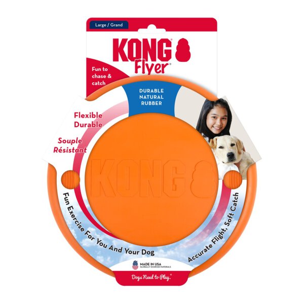 KONG Flyer Orange