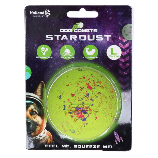 Dog Comets Ball Stardust Groen L