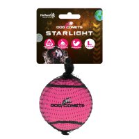 Dog comets Starlight Star Tennisbal  L Roze 1st