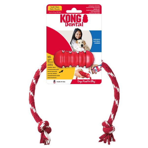 KONG Dental wRope Sm EU