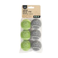 Minus One Bouncy Tennis Ball Dog Toys  6 Pack