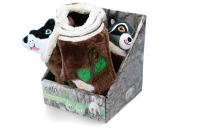 AFP Dig it  Tree Trunk Burrow  M with 2 cute toys