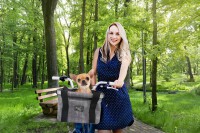 AFP New Travel Dog  Bicycle Delux Bag  With Connector