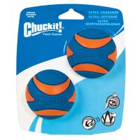 Chuckit Ultra Squeaker Ball M 6 cm 2 pcs