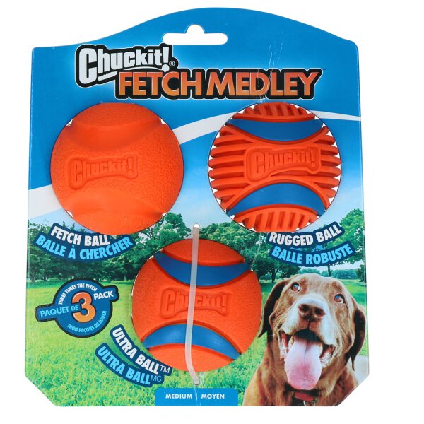 Chuckit Fetch medley Gen3