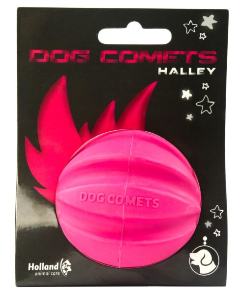 Dog Comets Ball Halley Rosa