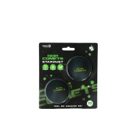 Dog Comets Ball Stardust Schwarz Grün M 2pack