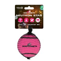 Dog comets Neutron Star Pink 1pc with Squeaker Tennisball