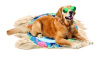 CoolPets Tropical Premium Cooling Mat Flamingo