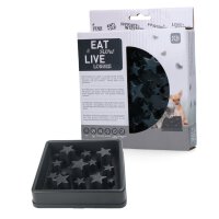 Eat Slow Live Longer Star Grey XS