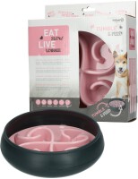 Eat Slow Live Longer Tumble Feeder Grey