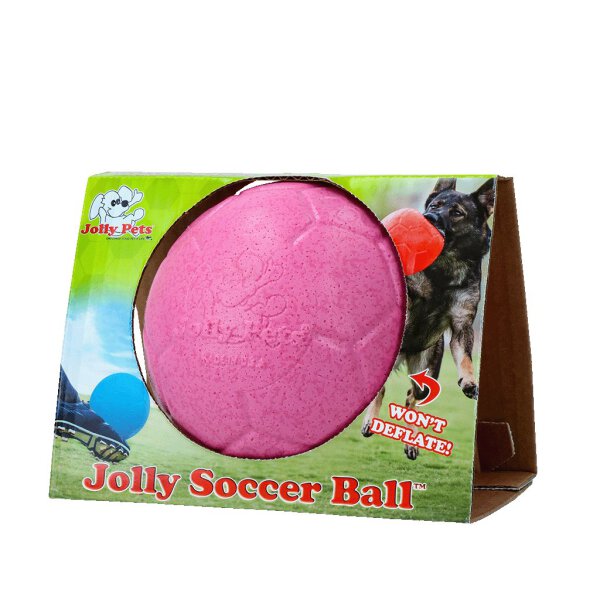 Jolly Soccer Ball 15cm Rosa