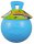 Jolly TugnToss 10 cm Baby Blau Heidelbeerenduft