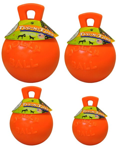 Jolly TugnToss 15 cm Orange Vanilleduft