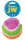 JW Mixups Ribbed Ball L 10 cm