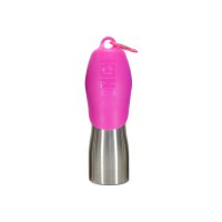 KONG H2O 740 ml Edelstahl Wasserflasche rosa