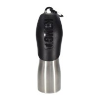 KONG H2O 740 ml Edelstahl Wasserflasche schwarz