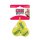 KONG Air Squeaker Tennis Ball XS 3 pcs