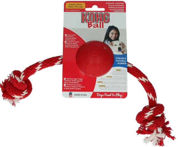 KONG Ball wRope Small