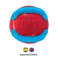 KONG Jaxx Brights Ball Assorted Medium