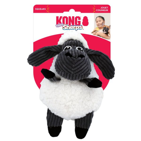 KONG Sherps Floofs Sheep Md