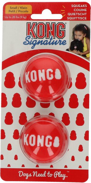 KONG Signature Balls 2pk Sm