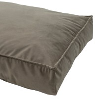 Madison Velours Lounge Cushion Taupe S