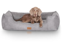 Knuffelwuff Hundebett Dreamline aus Velours XXL 120 x...