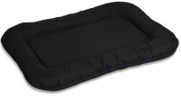 Knuffelwuff Wasserfestes In und Outdoor Hundebett Lucky aus Nylongewebe XXL 118 x 85cm Schwarz